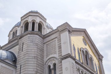 Ayrıntı aziz Spyridon Kilisesi Trieste, İtalya
