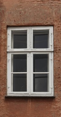 Cama renkli cephe Nyhavn Limanı, Kopenhag, Danimarka