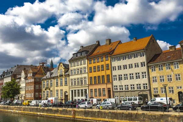 Copenhagen Dinamarca Junio 2018 Vista Canal Copenhague Dinamarca Copenhague Capital — Foto de Stock