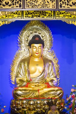 Semenyih, Malezya - 10 Ağustos 2014: Ayrıntı Nirvana anıt Parkı Semenyih, Malezya. Yaklaşık 588 dönüm ile Asya en büyük anıt park vardır.