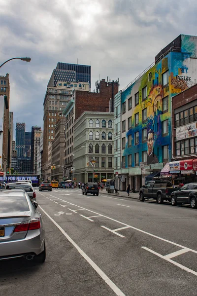 Nueva York Julio 2016 Mural Dedicado Poema Federico Garca Lorca — Foto de Stock