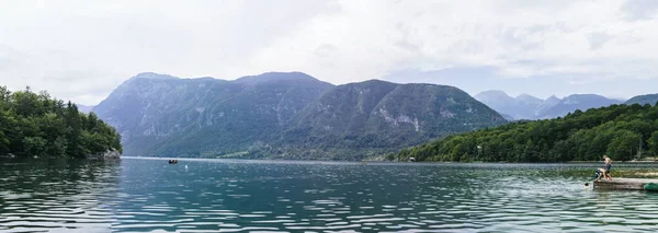 Bled Slovenia July 2018 Unidentified People Lake Bled Slovenia Bled — Stock Photo, Image