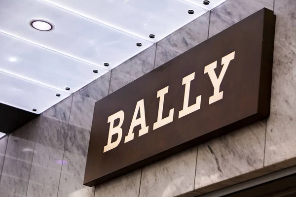 Zurich Switzerland May 2018 Bally Store Zurich Switzerland Bally Swiss — Stock Photo, Image