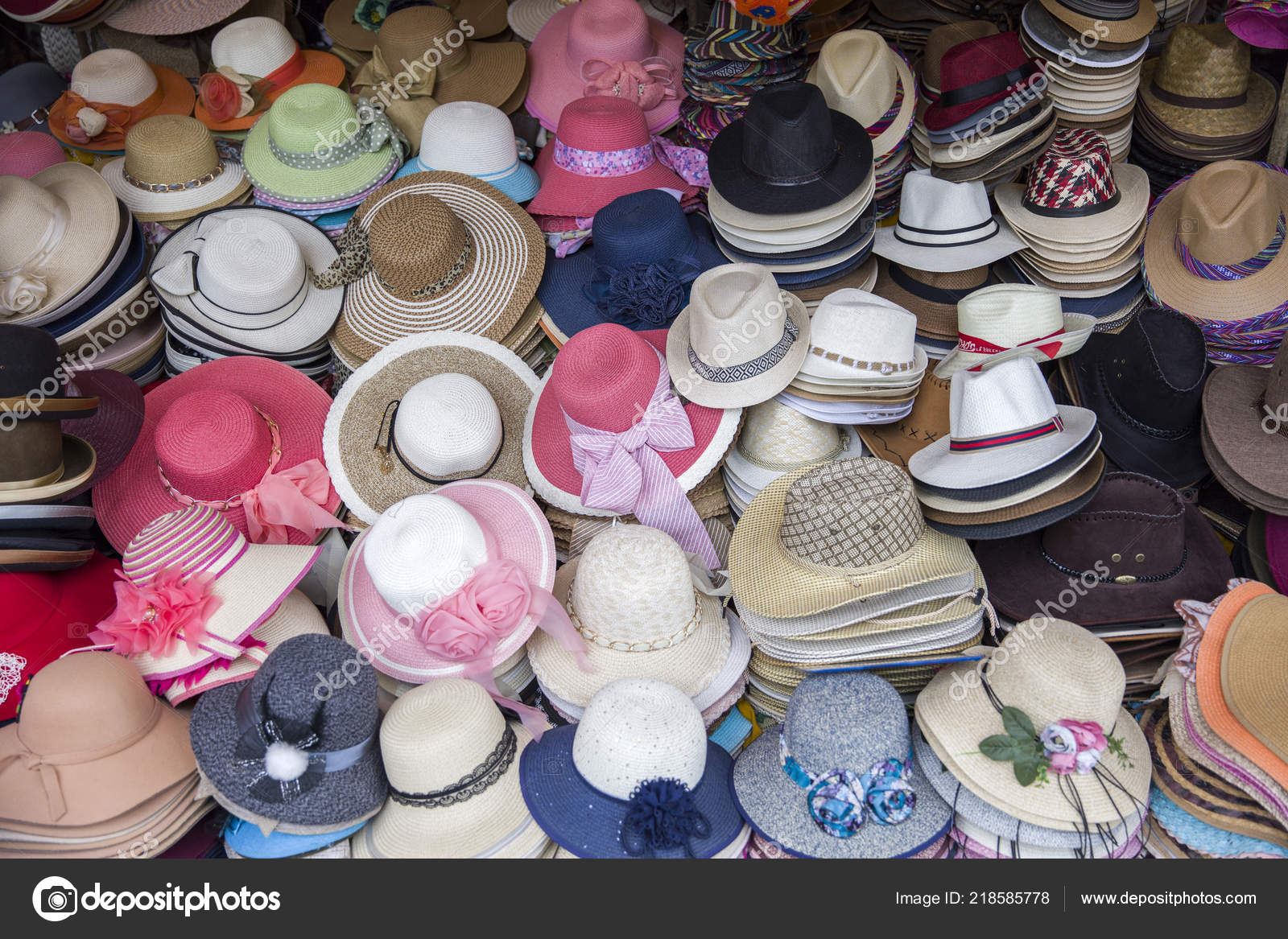 colorful hats