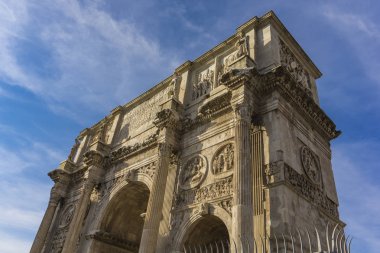 Ayrıntı Arch Konstantin Roma, İtalya