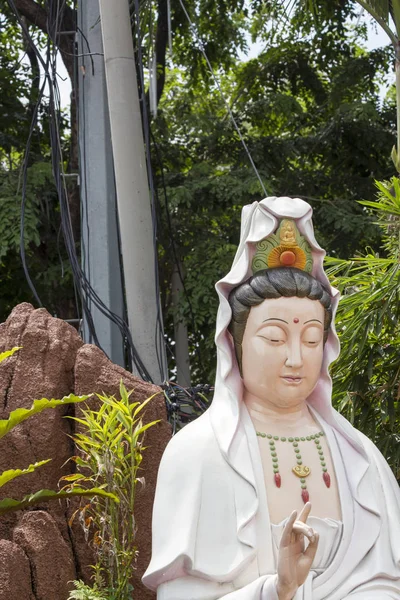 Statua Tempio Thean Hou Kuala Lumpur Malesia — Foto Stock