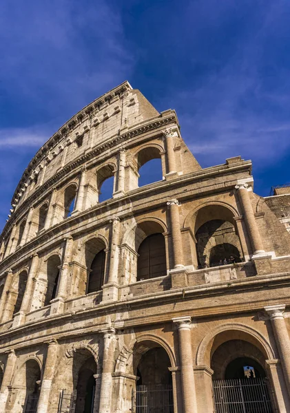 Detail Ancient Colosseum Rome Italy — Stock Photo, Image