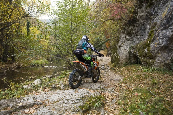 Soko Banja Σερβία Οκτωβρίου 2018 Αγνώστων Στοιχείων Προγράμματος Οδήγησης Στο — Φωτογραφία Αρχείου