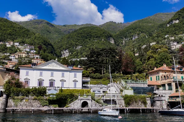 Lakeside View Town Moltrasio Lake Como Italy — Stock Photo, Image