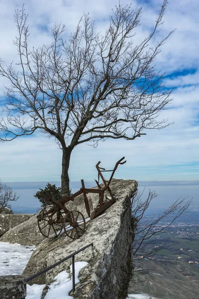 San Marino Mount Titano Detay — Stok fotoğraf