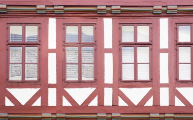 Hanover, Almanya geleneksel Windows görüntüleme