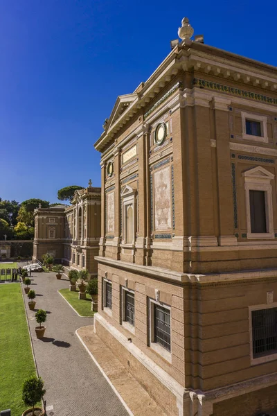 Vatican September 2018 Detail Vatican Museums Largest Museum Complex World — Stock Photo, Image