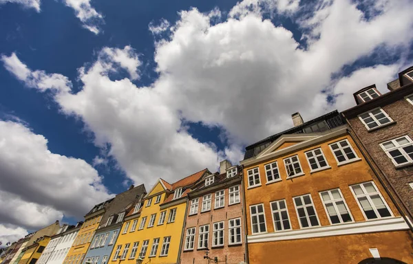 Casas Coloridas Tradicionais Porto Nyhavn Copenhague Dinamarca — Fotografia de Stock