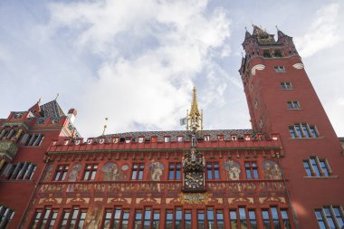 Ayrıntı Basel İsviçre şehir salonunda