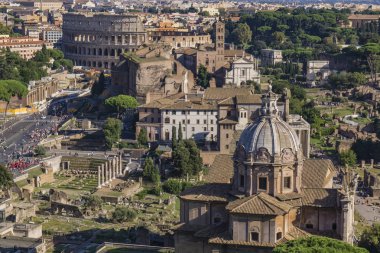 Chiesa dei Santi Luca e Martina Roma, İtalya, görüntüleme