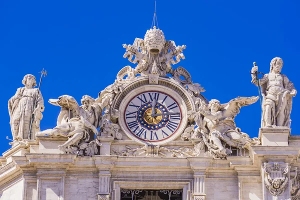 Vaticano Settembre 2018 Particolare Della Basilica San Pietro Vaticano Più — Foto Stock