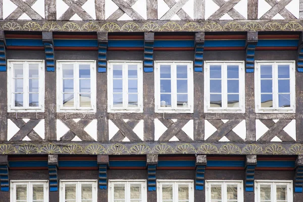 View Traditional Windows Hanover Germany — Stock Photo, Image
