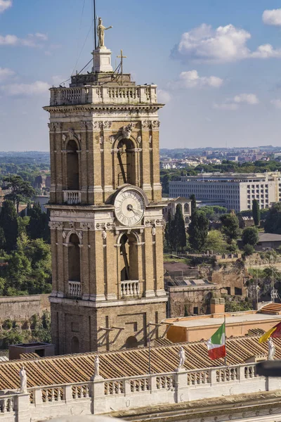 Veduta Aerea Palazzo Senatorio Roma — Foto Stock