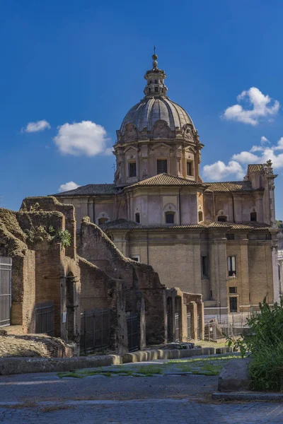 Chiesa dei Santi Luca e Martina Roma, İtalya, görüntüleme
