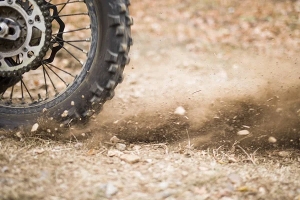 Motocross offroad dayanıklılık tekerlek closeup