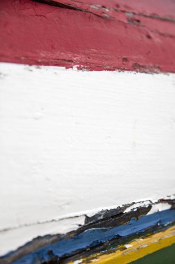 Eski ahşap renkler duvar beyaz boşluk ile