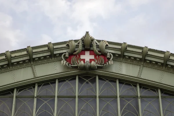 Detail Basel Train Station Switzerland — Stock Photo, Image