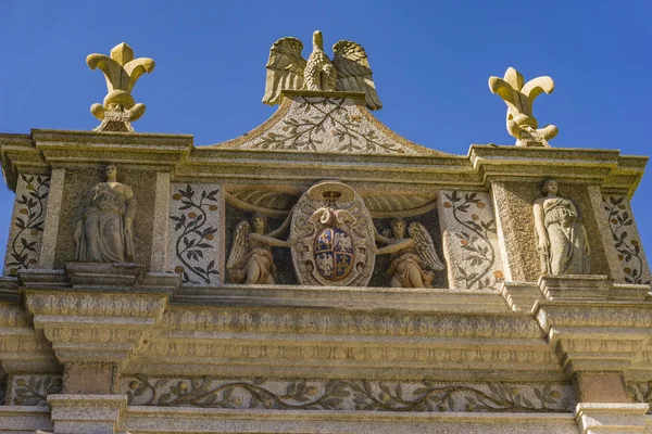 Detail Van Fontein Van Uil Villa Este Tivoli Italië — Stockfoto
