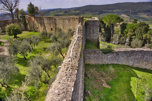 Rchitecture Medieval Ciudad San Gimignano Toscana Italia —  Fotos de Stock