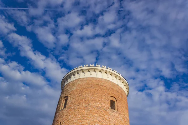 Detalle Torre Romántica Del Castillo Lublin Polonia —  Fotos de Stock