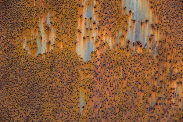 Detail Van Achtergrond Van Rusty Metalen Textuur Voor Industriële Bouw — Stockfoto