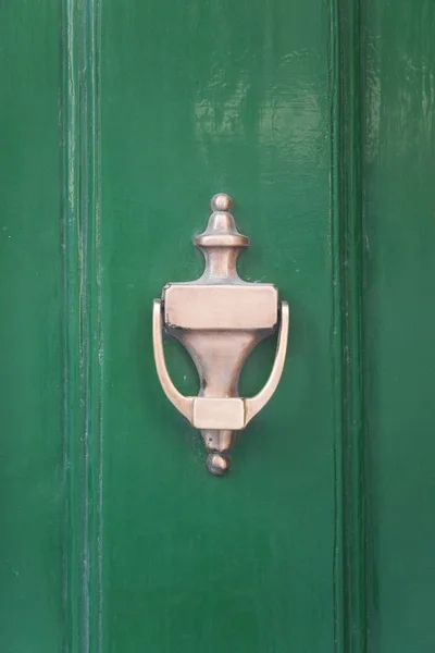 Декоративні Двері Молоток Дерев Яні Двері Мальти — стокове фото