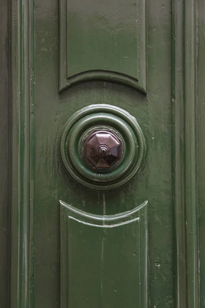 Detail Traditional Front Door Building Malta — Stock Photo, Image