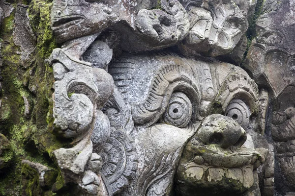 Ancient Balinese Temple Goa Gajah Elephant Cave Bali Island Indonesia — Stock Photo, Image