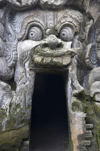 Endonezya Bali Adasında Antik Bali Tapınağı Goa Gajah Fil Mağarası — Stok fotoğraf