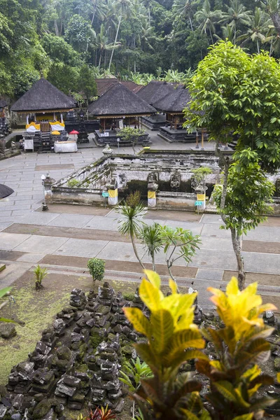 Antigo Templo Balinês Goa Gajah Caverna Dos Elefantes Ilha Bali — Fotografia de Stock