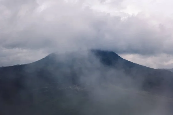 Vulcão Ativo Monte Batur Bali Indonésia — Fotografia de Stock