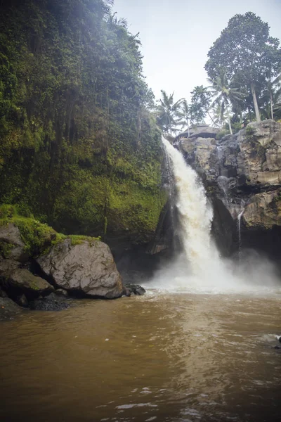 View Amazing Tegenungan Waterfall Ubud Bali Indonesia Stock Image