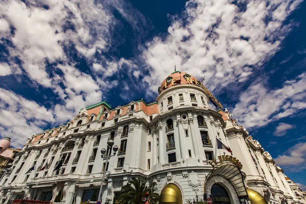 Le Negresco Hotel a Nizza, Francia — Foto Stock