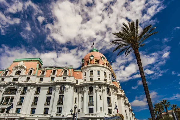 Hotel Negresco Le v Nice, Francie — Stock fotografie