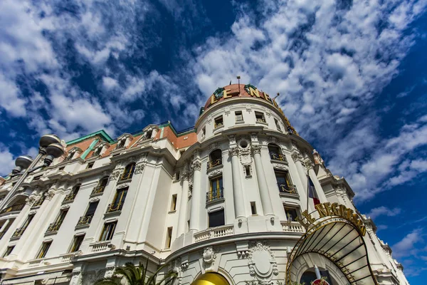 Le Negresco Hotel en Niza, Francia — Foto de Stock