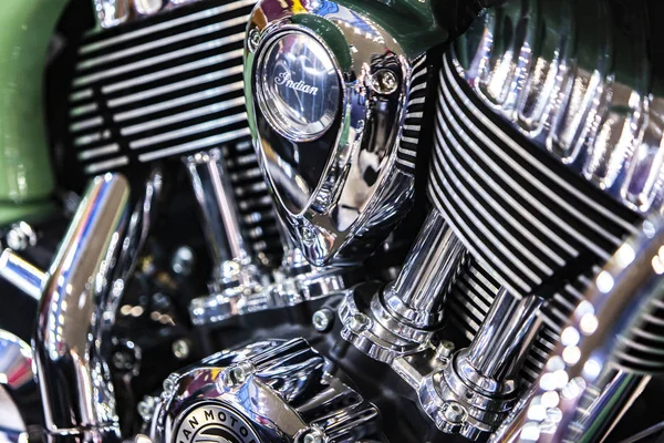 Detail from Indian motorcycle — Stock Photo, Image