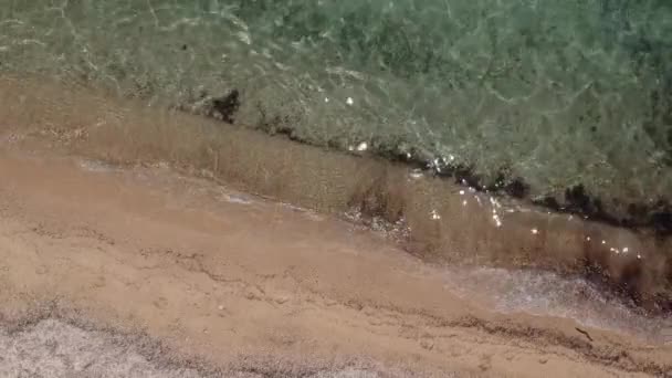 Nea Roda Chalkidiki Yunanistan Havadan Görünümü — Stok video