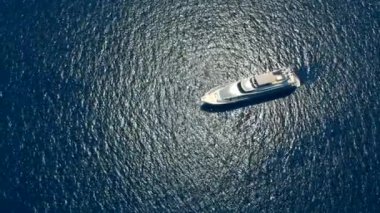 Yolcu gemisinin havadan görünümü, Yunanistan