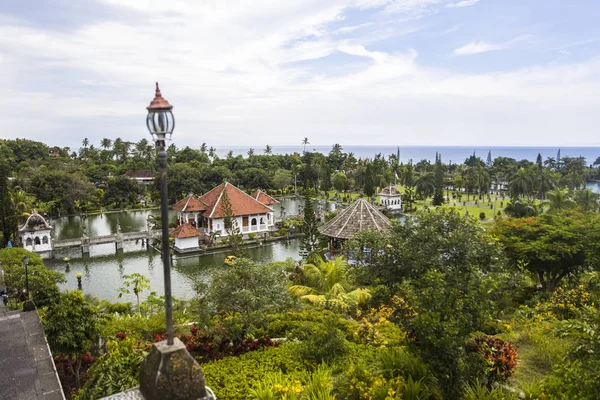 Palazzo dell'acqua Tirta Gangga a Bali, Indonesia — Foto Stock