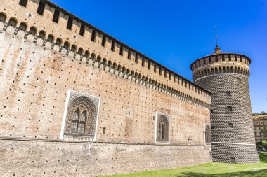 Sforza Kalesi Milano, İtalya