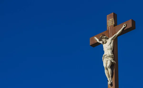 十字架の上のイエス・キリスト — ストック写真