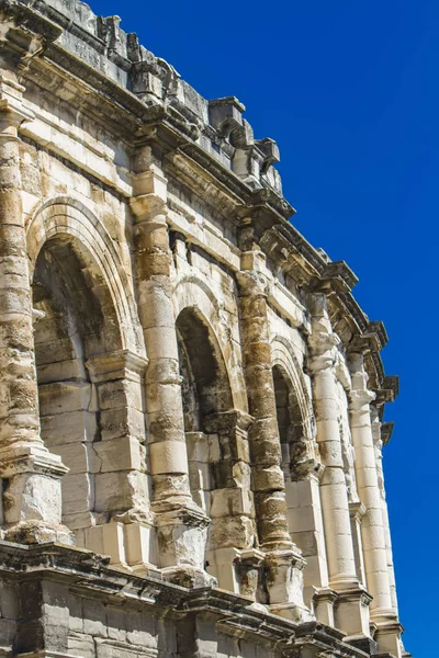 Nimes Arenası, Fransa'da Roma amfitiyatrosu — Stok fotoğraf