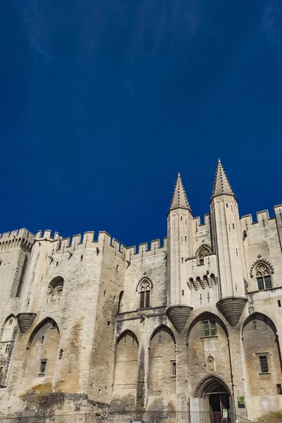 Papežský palác v Avignonu, Francie — Stock fotografie