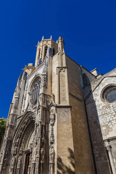 Paroisse Cathédrale Saint Sauveur Aix-en-Provence en France — Photo