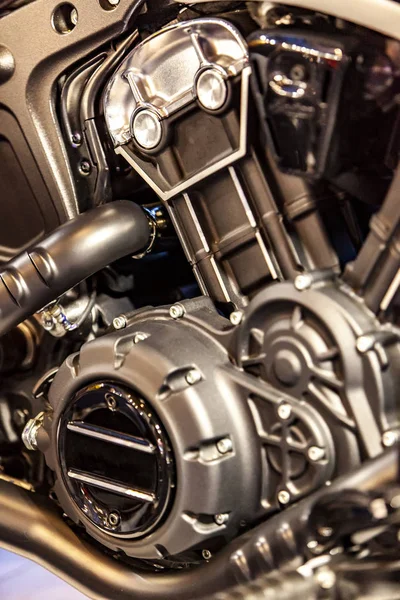 Motorcycle engine — Stock Photo, Image